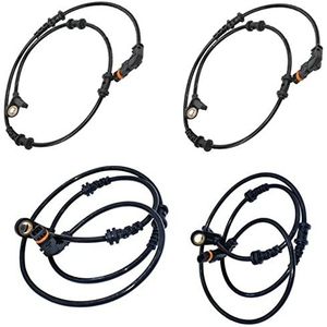 ABS Sensor 2219055700 2219057100 2219056000 2ABS1020 ABS Wielsnelheidssensor Voor Achter Voor MERCEDES Voor BENZ Voor W216 W221 2007-2010 Snelheid Snelheidsmeter(4pcs)
