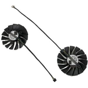 2 stuks/set, 90MM (85MM), GPU grafische kaart koelventilator, PLA09215B12H, voor MSI voor RTX 2080 Super voor 2080S 2080Ti voor VENTUS
