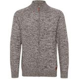 Blend - BHDaniri - Gebreid Vest - Pewter Mix - Fijn Gebreid Met Opstaande Kraag