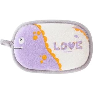 1PC Badspons Comfortabele zachte handdoek Baby Kinderen Wrijven Wrijven Body Wash Spons Badkameraccessoires (Color : 1PC as shown-04)