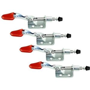 Tuimelklem 8 stks Quick Release tuimelklem 45KG-100LB Klemkracht Push-Pull Klemmen HandTool Verticaal Type voor Kast, Dozen Case