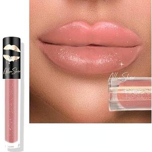 INTEROOKIE Matte Lip Glaze Bling matte Lip Color Lipstick Crystal Diamond Fine Glitter (205)