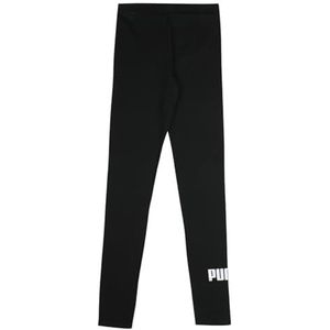 PUMA ESS+ Logo Leggings G kousen voor meisjes, zwart (zwart), 9-10y