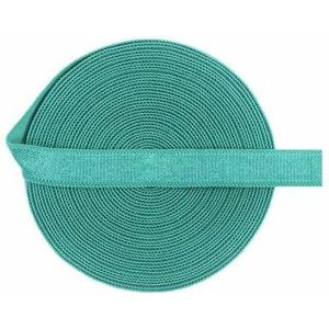 5 10 Yard 3/8"" 10mm Effen Glanzende Niet-vouwbare Elastische Spandex Satijnen Band Bh-band Hoofdband Jurk Naaikant Trim-Jade-10 Yards