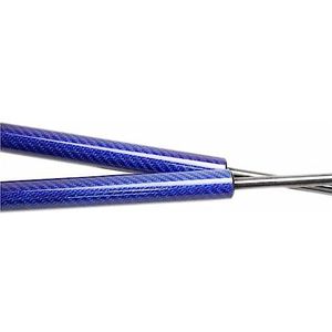 Voor Infiniti Voor QX70 Voor FX SUV 2003-2008 Achterklep Trunk Boot Lift Ondersteunt Dempers Staaf Laars Achterklep Gasveer Stutten (Kleur : Blue carbon fiber)