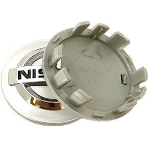 Wiel Velg Center Naaf Cap Cover Auto Wiel Decoratie Cover Hub Center Caps 54mm voor j10 j11 j12 N15 N16 N17 Y60 Y61 Y62