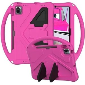 EVA Tablethoes Geschikt for Huawei MatePad SE 11 10.4 10.1 AGS6-W00 AGS5-W09 AGS3K-W20 Kindvriendelijke houder(Rose Red,For Matepad SE 10.1 2022)