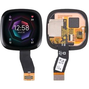 Smartwatch vervangende onderdelen Origineel LCD -scherm voor for fitbit Sense 2 Digitizer volledige montage Smartwatch vervangende onderdelen