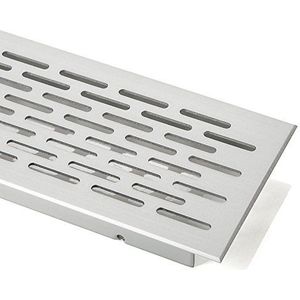 Ventilatierooster - Aluminium - Geanodiseerd Zilver - Lengte 750 mm
