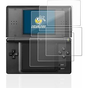 BROTECT Glas Screen Protector voor Nintendo DS LITE (3 Stuks) Schermbeschermer [9H Hardheid, Beschermglas-Folie niet Gehard Glas]