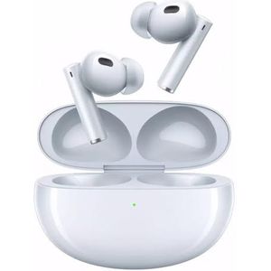 realme Buds Air 6 Pro True draadloze oordopjes, 50dB ruisonderdrukking, ANC naar oren en omgeving, Hi-Res-geluid, LDAC, 3D-audio, 40H batterij, draadloos opladen, Bluetooth 5.3 - (zilverblauw)