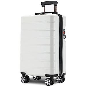 Harde bagage Koffers met wielen Oplaadbare verlichting Bagage Lichtgewicht koffer met harde schaal Grote opslagcapaciteit Handbagage Soepel in gebruik