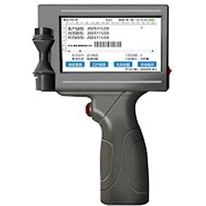 Draagbare inkjetprinter, Slimme handheld inkjetprinter, kleine automatische codeermachine, labelzak QR-code barcode draagbare printer(1pcs)