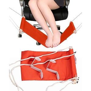 MuscleForge Mini voethangmat voor benen onder het bureau - bureau voetensteun onder het bureau, verstelbare voetensteun voor extern werk