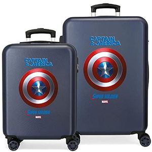 Marvel Harde koffer, blauw (blauw) - 4671963