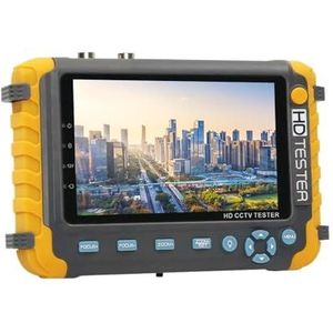CCTV-tester Iv8w CCTV Camera Tester Monitor 8MP 5 Inch TFT LCD Monitor For 4 IN 1 TVI AHD CVI Analoge Beveiligingscamera Tester Video Test
