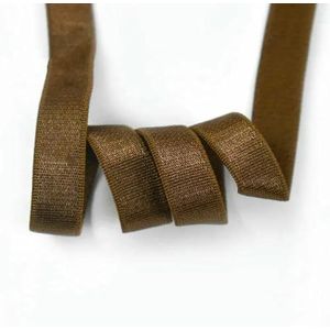 5/10Meters 10mm Nylon Elastische Band Ondergoed Schouderband Rubberen Banden BH Zachte Elastische Trim Riem Naai Kleding Accessoire-DonkerKoffie-10mm-10Meters