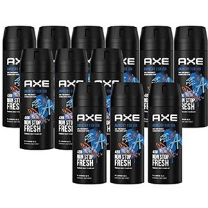 AXE Anarchy for Him Bodyspray, 12-pcs, deodorant zonder aluminium, 12 x 150 ml, bodyspray voor mannen