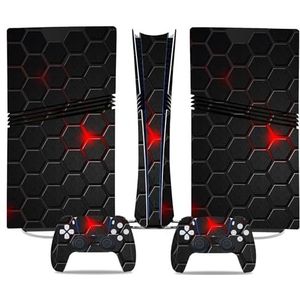 Voor PS5 PRO Skin Digital Edition Console En Controller Vinyl Cover Skins Wraps Krasbestendig, Compatibel Met Voor PS5 Digital Edition Pro 48533 Geen Schuimvorming Bubbelvrij