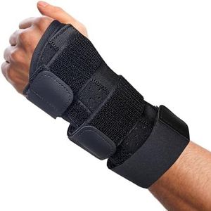 Baby Molove Polsbandage, carpaal tunnel, polsbandage door het polskanaal, ter verlichting van pijn en ondersteuning van de onderarm (links)