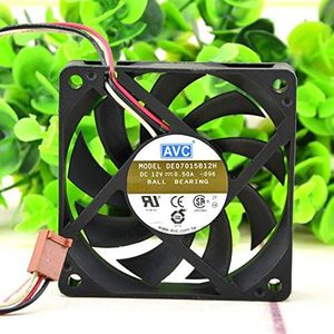 DE07015B12H 12V 0.50A 7CM 7015 3 -line CPU temperature control cooling fan