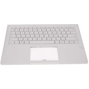 Gedourain Vervanging van de toetsenbordbasis, vervangend toetsenbord voor notebooks zilver snelle reactie voor 1705 1706