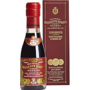 Acetaia Giuseppe Giusti - ""Historical Collection"" - Balsamico Azijn van Modena PGI - 3 gouden medailles ""Riccardo Giusti"" - Champagnottina met doos - 100 ml