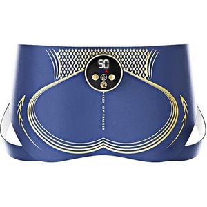 Sculpt een Perfecte Perzikvorm - S3 EMS Biltrainer met Warmtetherapie - Verstevigt, Lift en Verstevigt Billen - Draadloos en Draagbaar voor Thuisgebruik(Blue)