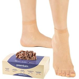 Premium proefsokken, hygiënische wegwerpsokken (Beige)