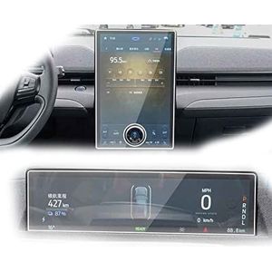 15.5 Inch Auto GPS Navigatie Scherm Gehard Glas Protector Film Auto Interieur Sticker Accessoires Voor Mustang Voor Mach-E 2021 (Color : GPS+dash board)