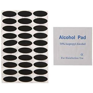 Muisschaatsen Pads 30 stuks afgeronde gebogen randen muisvoeten stickers vervanging compatibel voor W/Micro Soft IE3.0 IO1.1 Mo Gaming Muis Skate Voeten Pad Edge Sticker Ontvanger Adapter Keycap