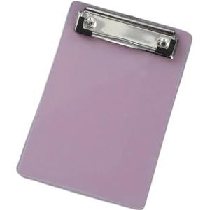 Klembordmap, karton samenvouwen 4 stuks A6-documentenmap, schrijfblok, memoklembord en documenthouder(Pink)