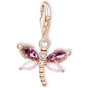 Dragonfly Rose Gold Hanger, 925 Sterling Zilver Dangle Charm Dames Bohemen Fijne Sieraden Ketting Armbanden Accessoires