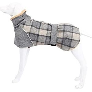 Warm Thicken Big Dog Jasjack voor Medium Large Dogs Winter Pet Clothes Greyhound Wheeling Kleding