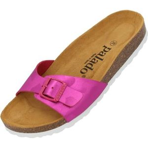 Palado - Malta - Sandalen - Roze - Comfortabele Pantoffels met Kurk-voetbed