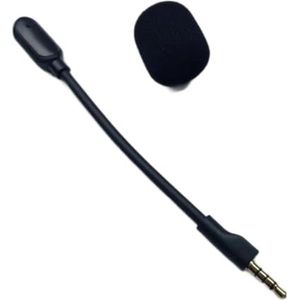 SEAYACK Afneembare 3.5mm Boom Microfoon voor Arctis1 Gaming Headsets Foam Bedekt Microfoon