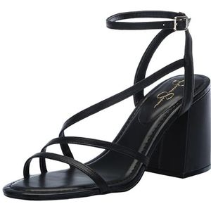 Jessica Simpson Dames Reyvin hak sandaal, zwart, 4.5 UK, Zwart, 37.5 EU