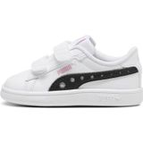 PUMA Smash 3.0 Dance Party V Inf, uniseks, Puma wit/PUMA/zwart/roze/paars, 21 EU