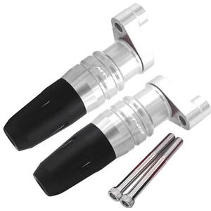 Motorfietsmodificatie Accessoires 2019-2023 Motorfiets Voor- En Achteras En Voorvork Anti-collision Slider Wieldop Voor MT03 MT25 MT 03 MT 25(Zilver,A)