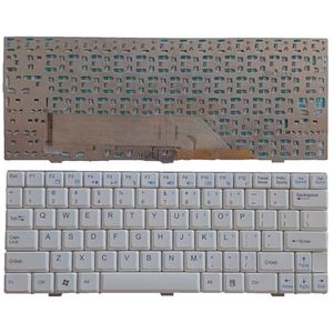 Voor MSI voor Wind U90 U100 U110 U120 N011 U115 U123 U123H U123T US WIT toetsenbord