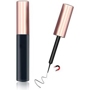 DIWINSH 2 Stuks Magnetische Eyeliner Voor Magnetische Wimpers Zwarte Veegbestendige Vloeibare Voering Waterproof Eyeliner Sneldrogende Precisie Geschikt Voor Halloween