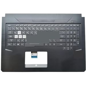 UA RU Arabisch RGB-achtergrondverlichting toetsenbord palmrest voor ASUS voor TUF voor gaming FX705 FX705DU FX705DT FX705GE 90NR02B2-R31RU1 0KNR0-6812AR00(Arabic backlit)