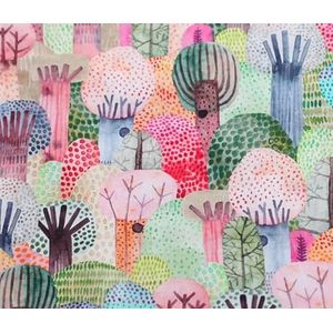 DUNSBY Gedrukt Twill Katoen Stof Gedrukt Katoen Stof Diy Quilten Handwerk Materiaal Naai Jurk Kleding Home Decor Shirts Stoffen voor Scrapbooking(2)