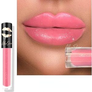 INTEROOKIE Matte Lip Glaze Bling matte Lip Color Lipstick Crystal Diamond Fine Glitter (211)
