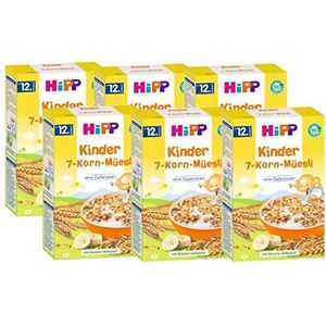 Hipp Kinder 7-korrelige muesli, 6-pack (6 x 200 g)