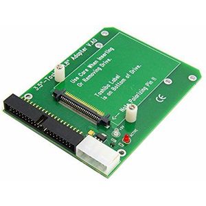 50PIN 1,8 inch Micro Drive naar 3,5 inch 40 pin IDE 1.8 adapter voor Toshiba Hard Disk Drive