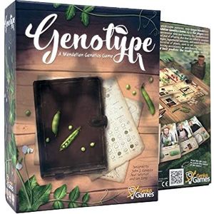 Genotype: Een Mendeliaanse Genetica-spel - Een Mensa Award-winnend wetenschappelijk spel over genetica, Punnett-vierkanten en Gregor Mendel's Pea Plants - Strategiebordspel voor volwassenen, gamers en