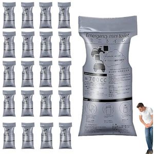 DALIDAK Wegwerp urine zakken, 700ml draagbare uniseks urine zakken lekvrij veilige reis urine zak for kamperen file rotsklimmen wandelen reisziekte(100Pc)