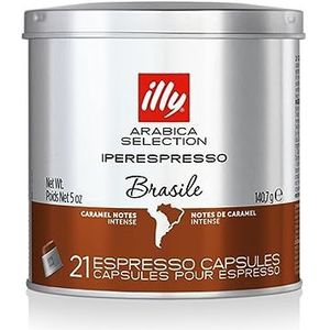 illy Iperespresso Monoarabica Brazilië 21 Espresso capsules, 141g