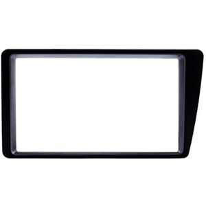 Autoradio-fasciapaneelplaatframe Geschikt Voor Double 2 Din Autoradio Fascia Voor Civic 2001 2002 2003 2004 2005 2006 LHD Dash Mount DVD Frame Auto Stereo Adapter Dashboardbekledingframe